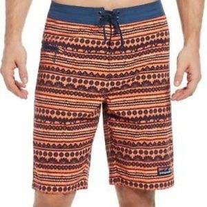 NWT Patagonia Stretch Aztec Wavefarer Boardshorts